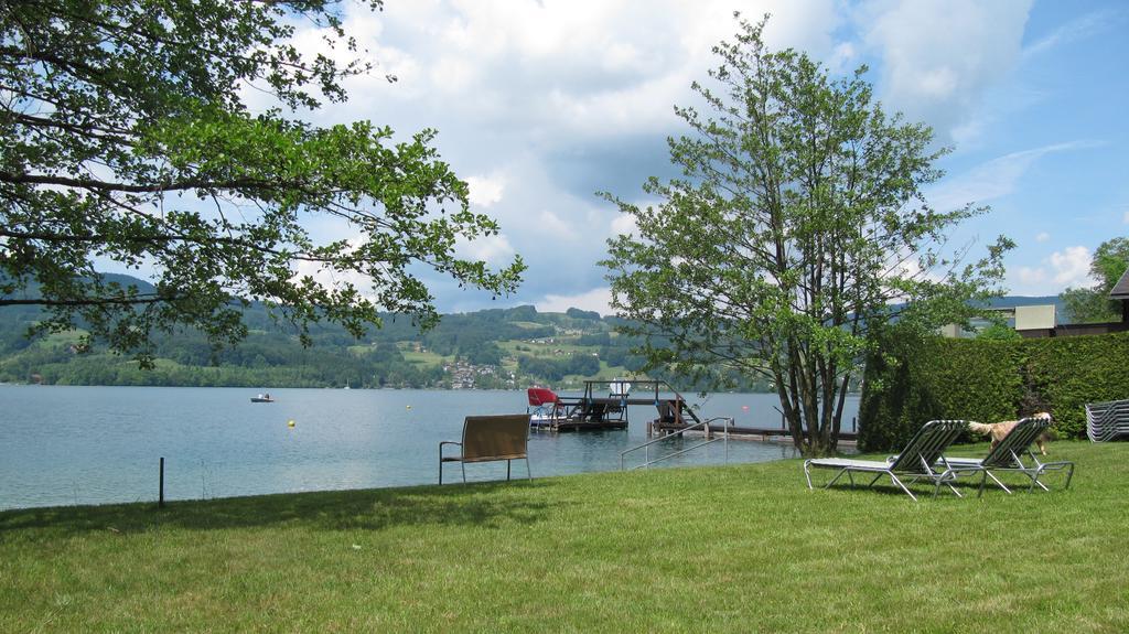 Wohnung Am See Steinbach am Attersee Bagian luar foto