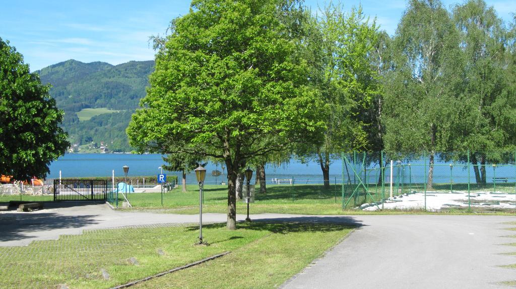 Wohnung Am See Steinbach am Attersee Bagian luar foto
